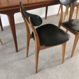 Scandinavian teak and imitation set
