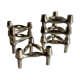Candleholders by Fritz Nagel for BMF, 1960s, set of 6