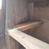 Old style chest of drawers Louis XV marquetry marble top