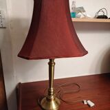 Beautiful brass lamp to lay bedside