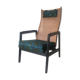 Fauteuil style bohème vintage par P. Muntendam pour Gebr. Jonkers