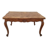 Table style Louis XV en hêtre