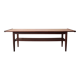 Table basse en bois de teck scandinave, 1960