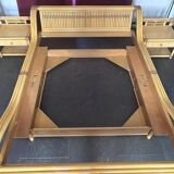 Macrion bed in very good condition and its two bedside tables