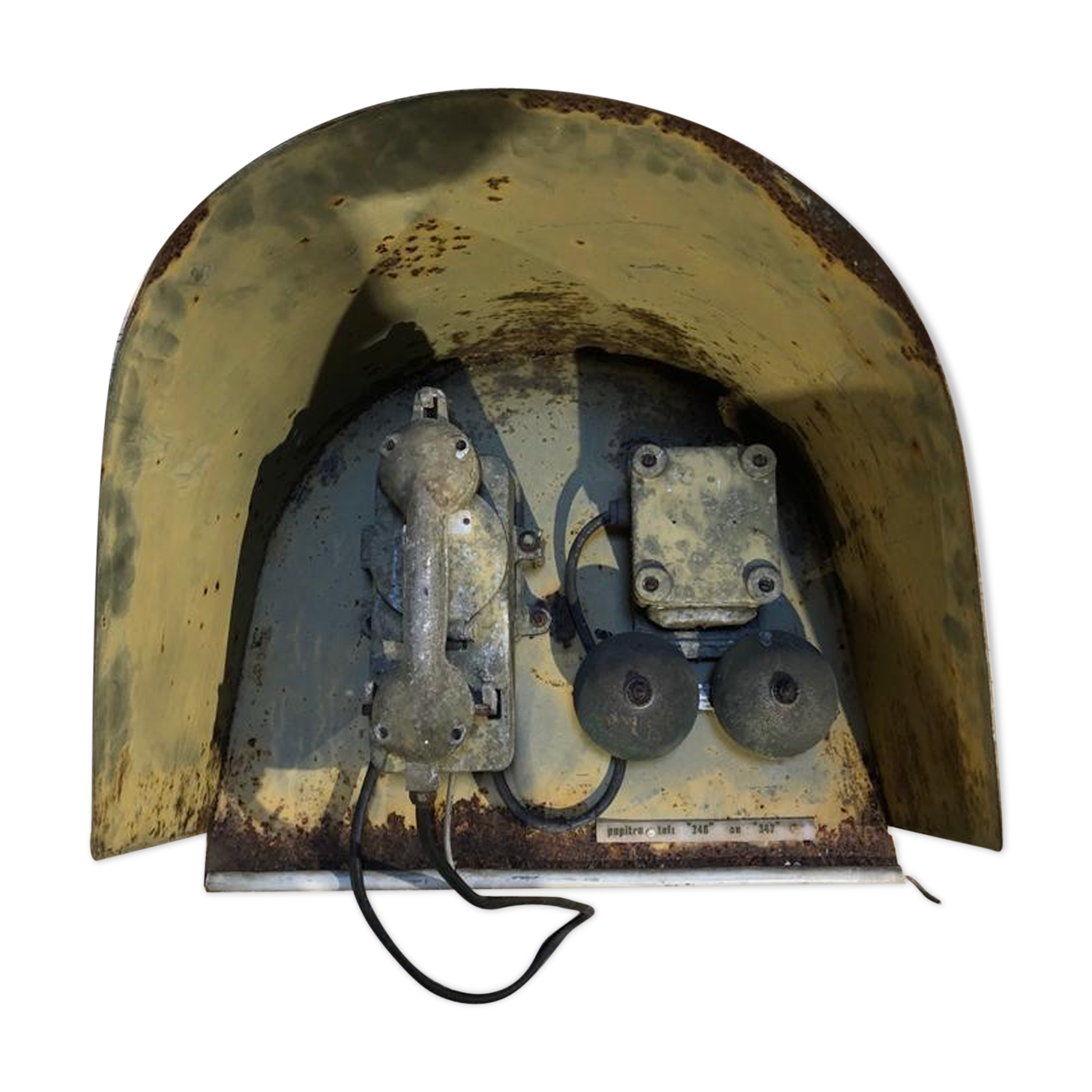 Cabine téléphonique Militaire