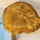 Brutalist tripod stool - French popular craftsmanship from the 20th century