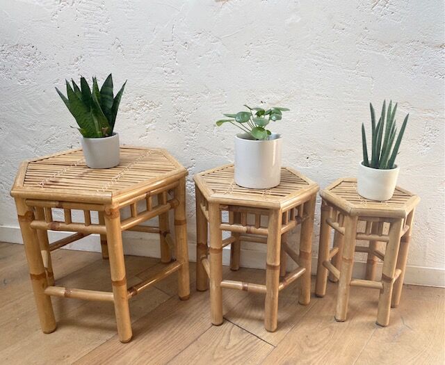 Bamboo gignogne tables