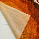 Vintage wool rugs , Italy 70s