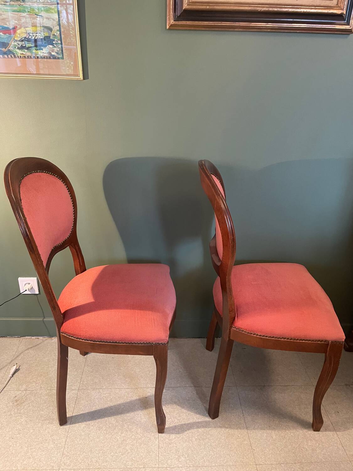 Pair of Louis Philippe chairs