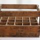 Wooden bottle locker