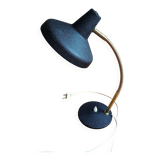 Aluminor black desk lamp 60's