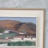 Gideon Isaksson, Scandinavian Modern Painting, 1960s, Oil on Panel, Framed