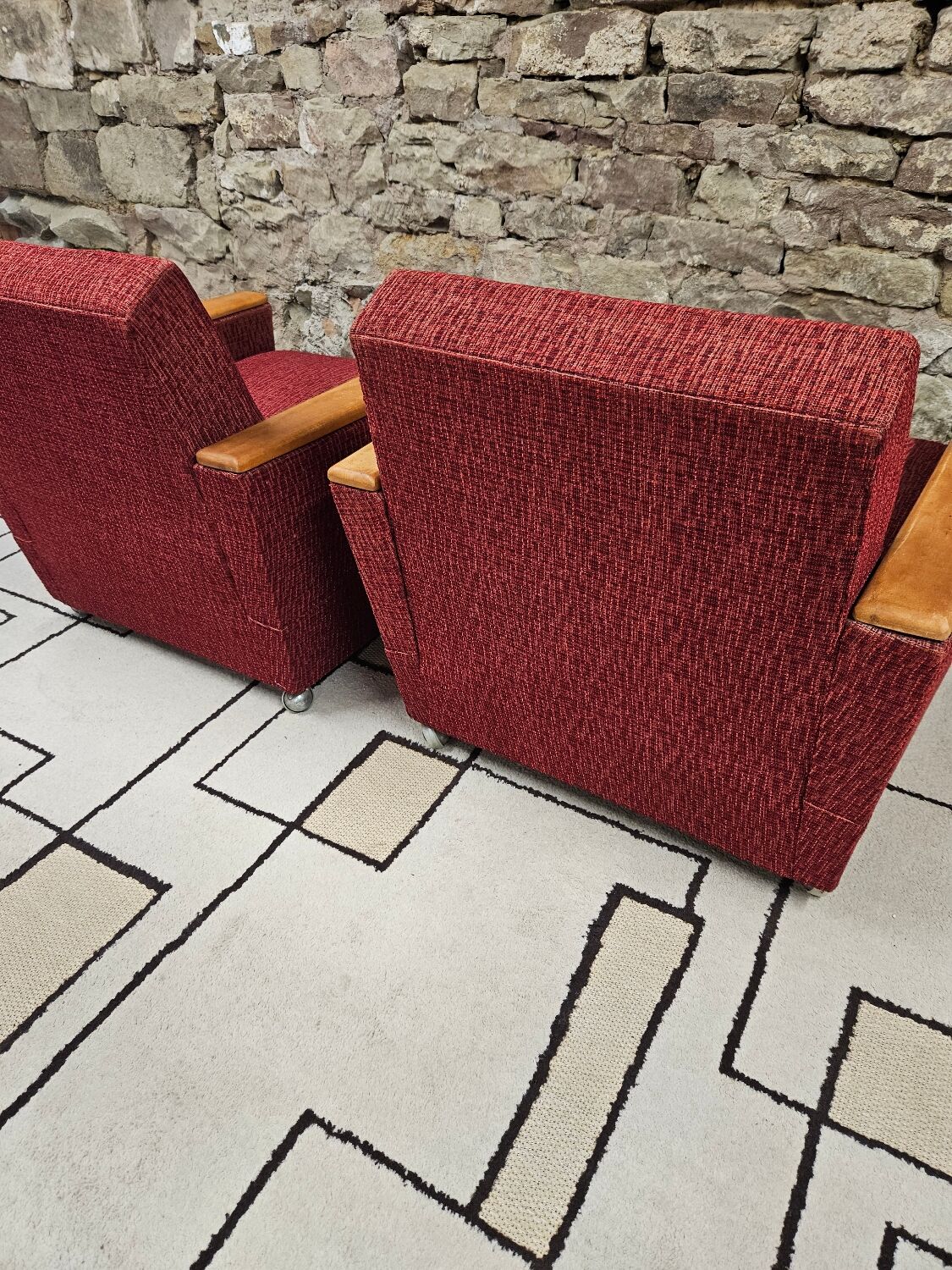 Pair of vintage armchairs 1960