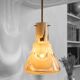 Splendido Lampadario Vintage Anni '70 in Vetro Soffiato
