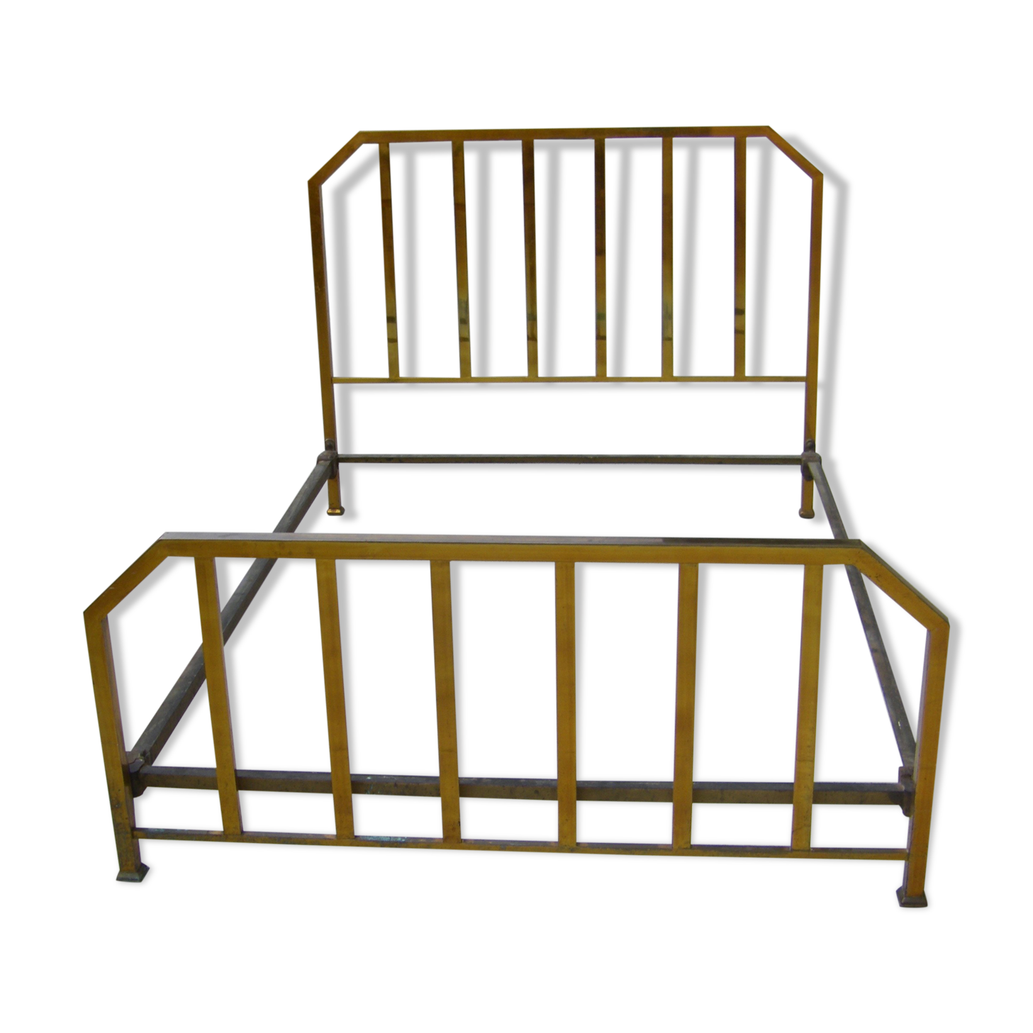 Vintage brass bed
