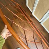 Rattan headboard