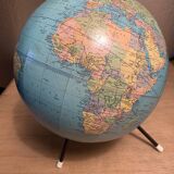 World Map, Globe Taride maps of 1969