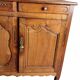 Enfilade of three Louis XV style doors in cherry wood from the 19th century.