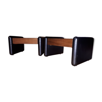 Paire de tables de nuit fin des années 50 du designer Simard