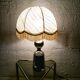 Vintage chrome foot lamp