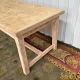 Table de ferme aéro gommée
