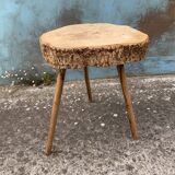 Cork oak tripod table