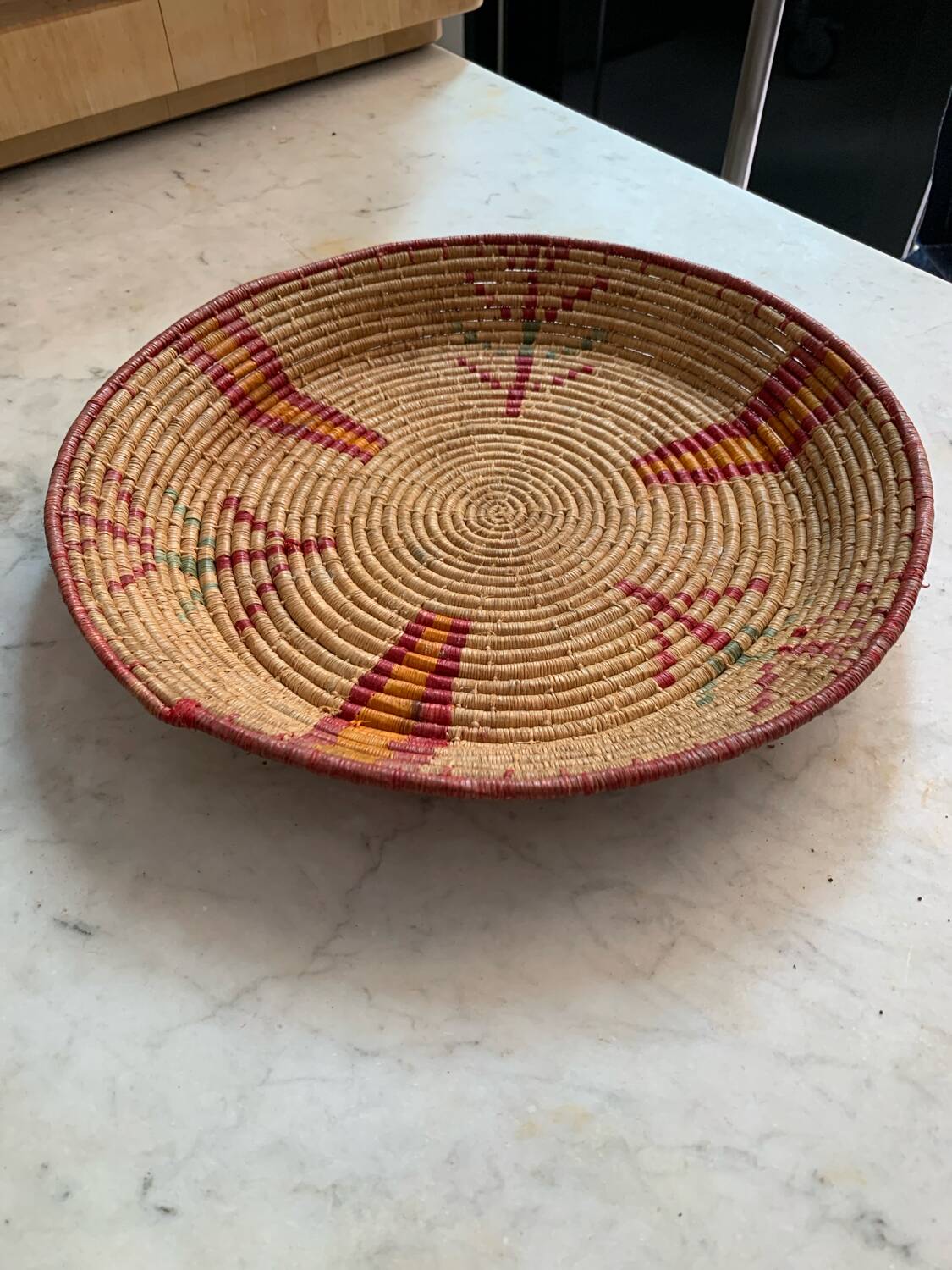 Set of woven Haoussa baskets