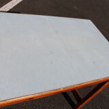 Table blue formica 10 people