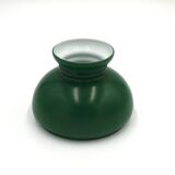 Green glass pendant lamp