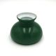 Green glass pendant lamp
