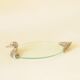 Vintage Foie Gras Dish - Duck Design – Glass Presentation Platter