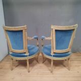 Pair of Directoire armchairs