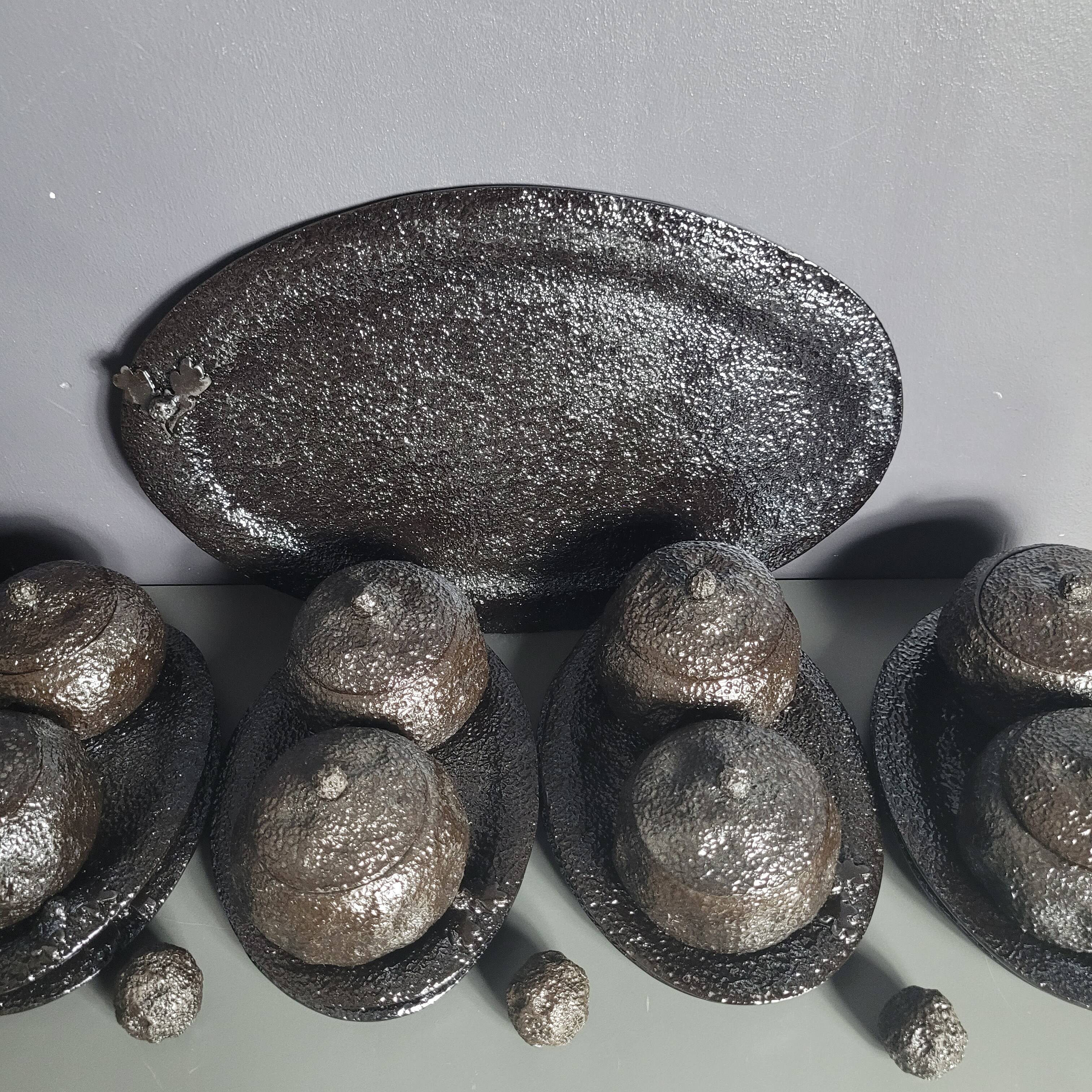 Caroline Bonenfant ceramic truffle set