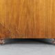 Antique Cabinet in Walnut Finish, Czechoslovakia