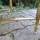 Marble and brass coffee table
