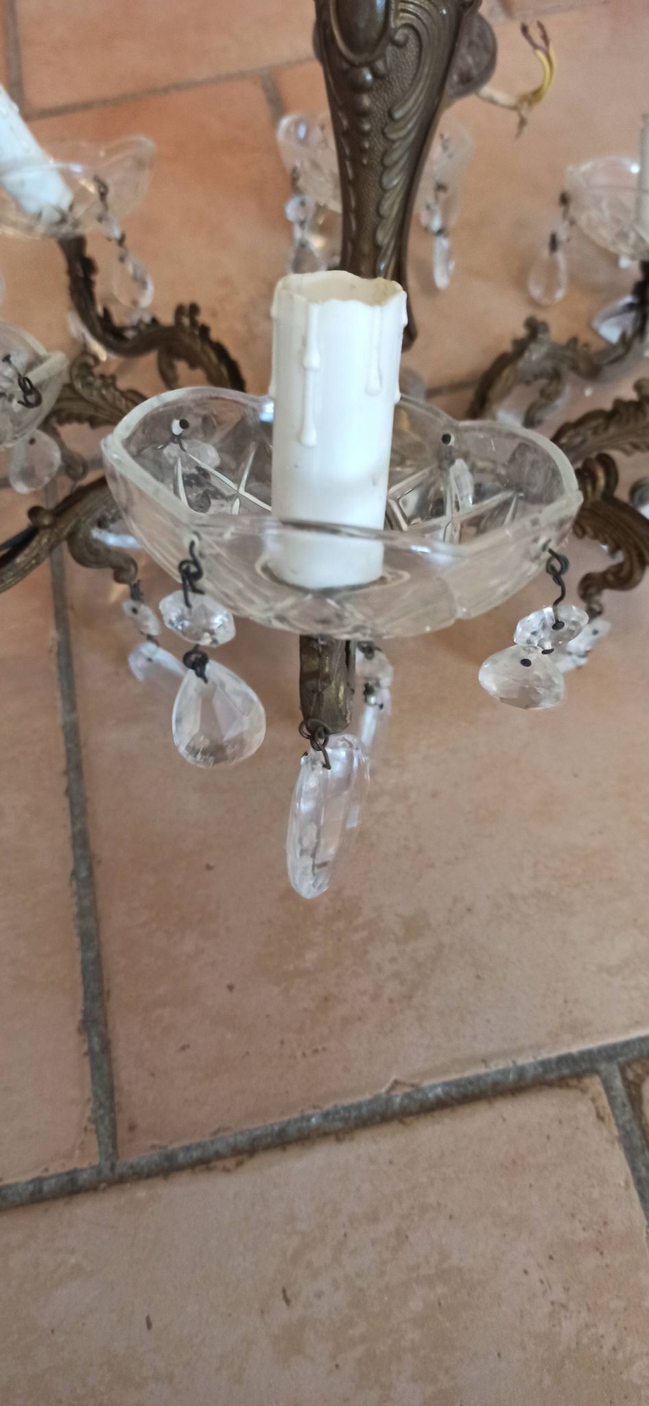 Tassel chandelier