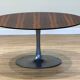 Table à manger ronde Arkana du milieu du siècle en bois de rose brésilien