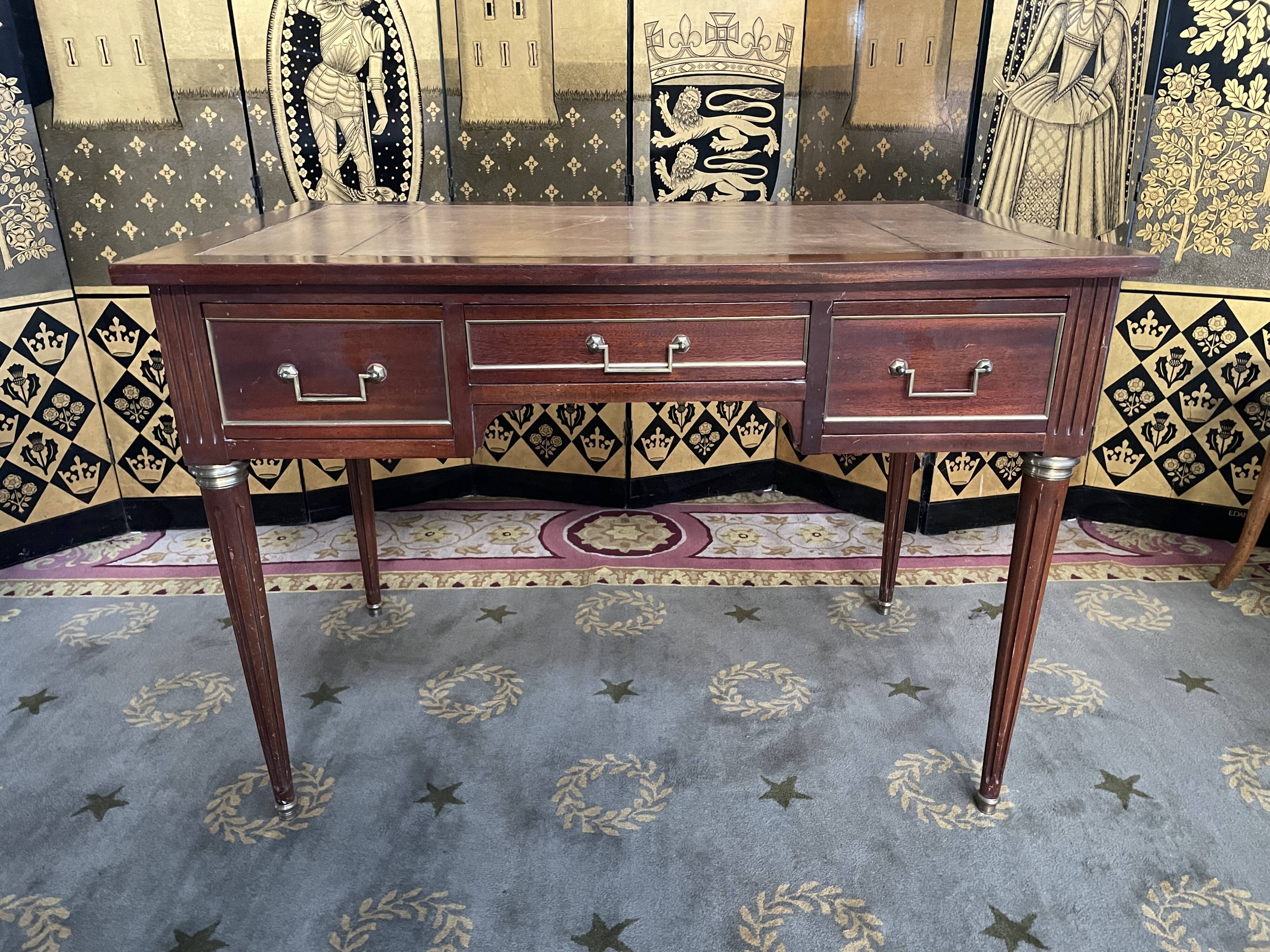 Louis XVI style flat desk