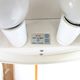 Large vintage orange lamp by Anders Pehrson for the Atelje Lyktan 1970