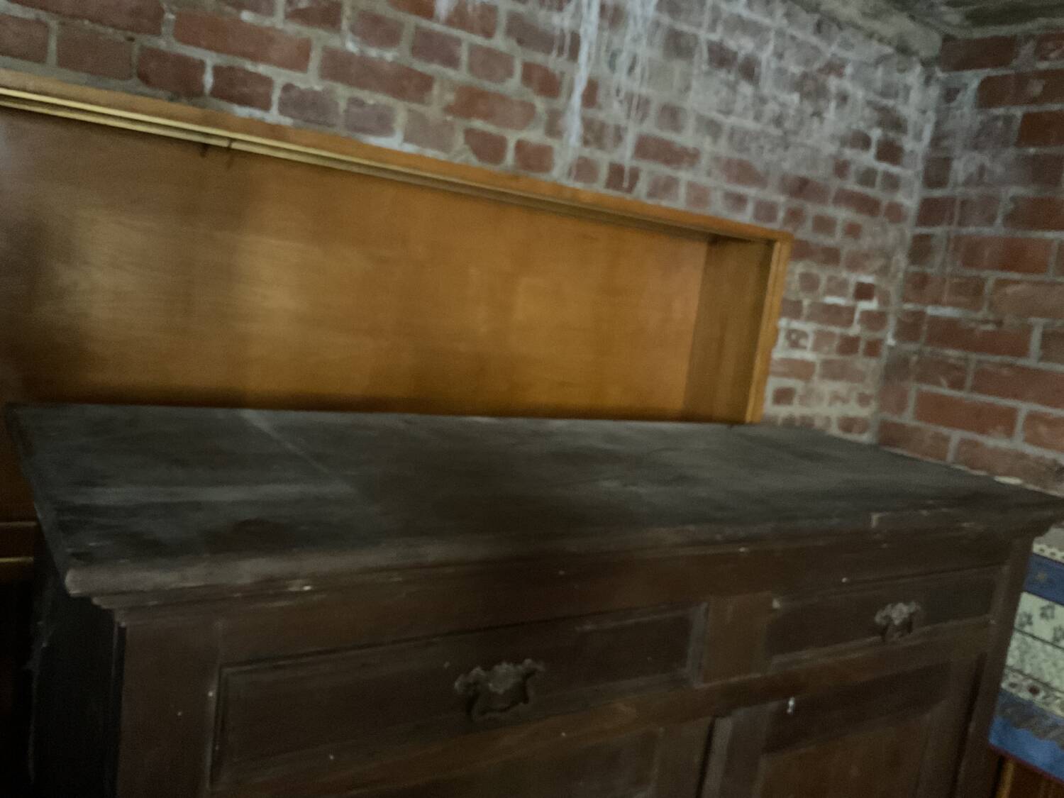 Parisian wooden wardrobe