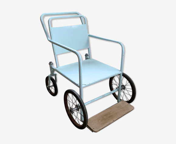 Fauteuil roulant d’hôpital début XXe