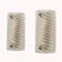 Pair of Barovier & Toso Style Modern Murano Glass Smoked Twisted Sconces