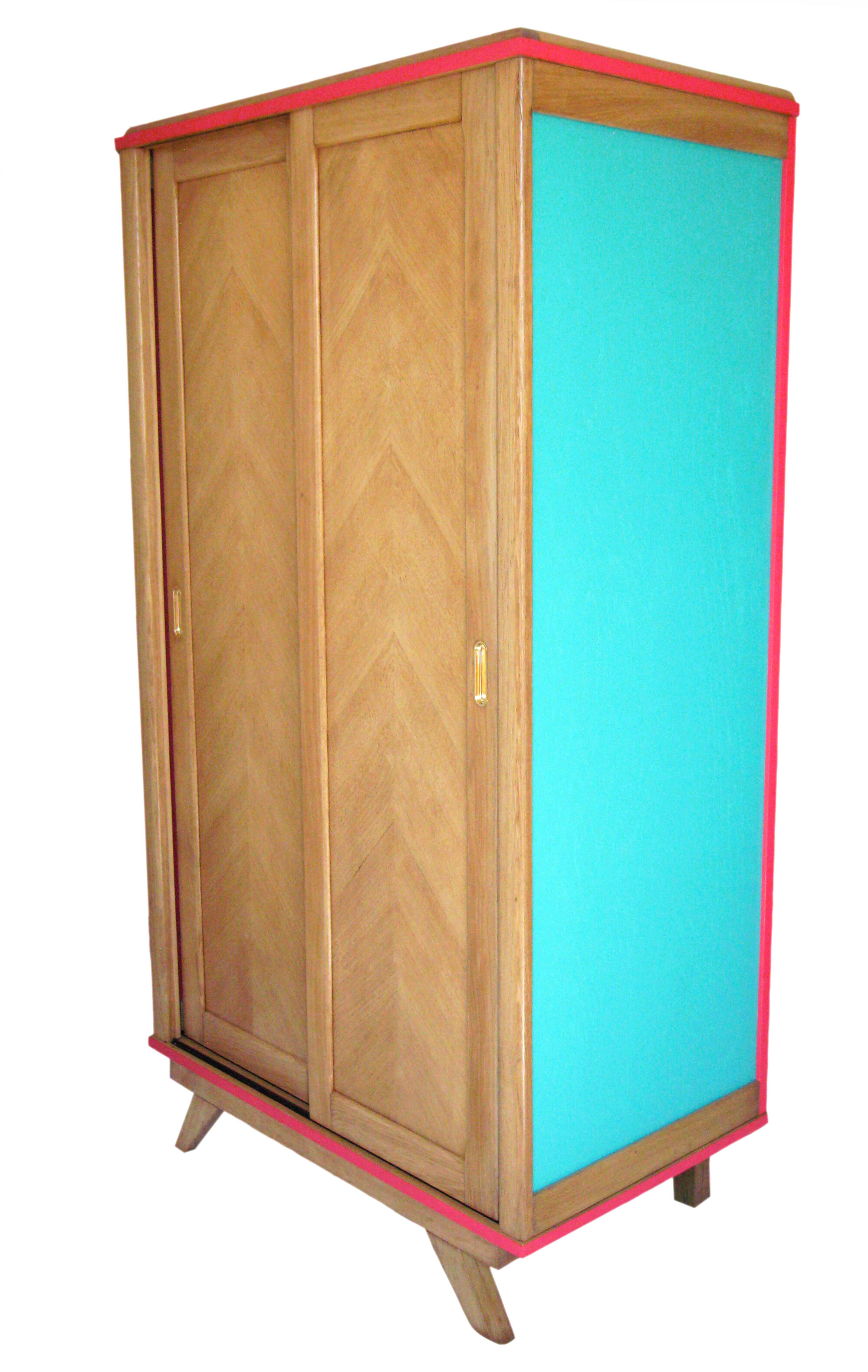 Wardrobe sliding doors vintage 50s