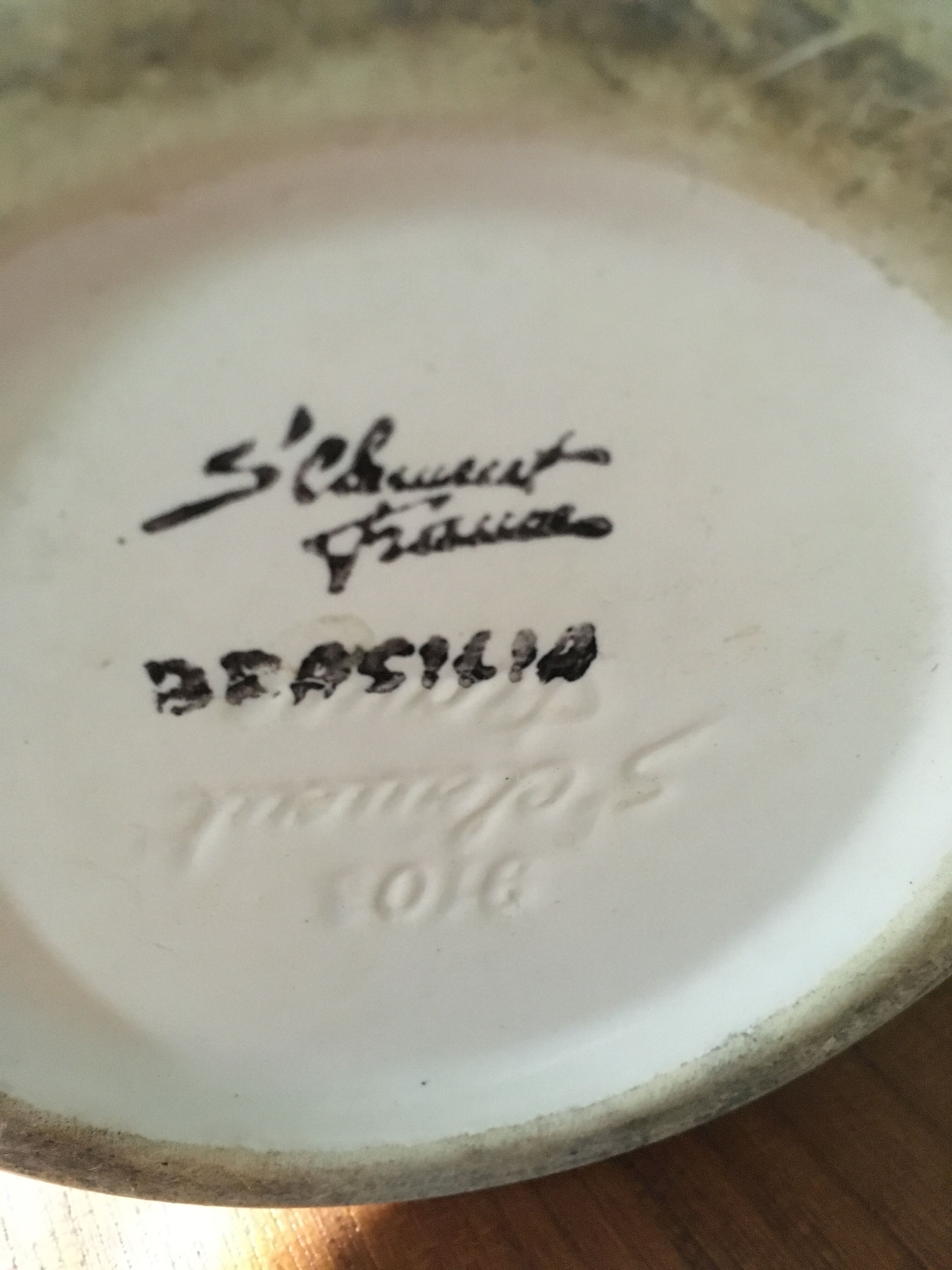 Vase saint clément Brasilia