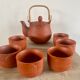 Terracotta tea set