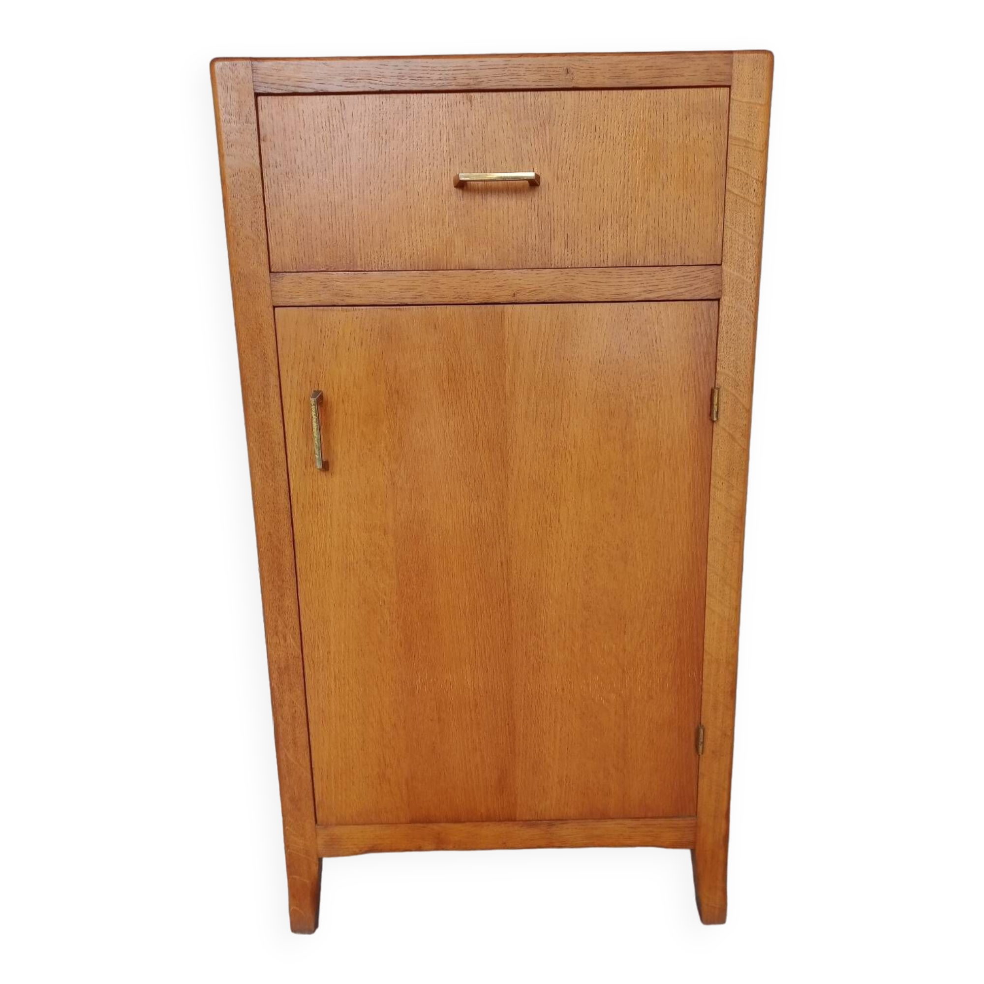 1950s storage unit with one drawer and one door