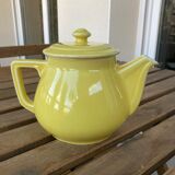 Yellow vintage teapot