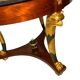 Large pedestal table with Empire-era corbels