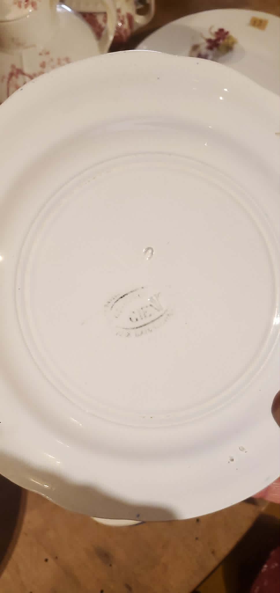 Talking plates from Gien "Our children"