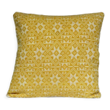 Yellow Dokmai cushion 40x40cm